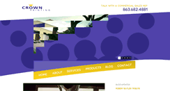 Desktop Screenshot of crownprint.net